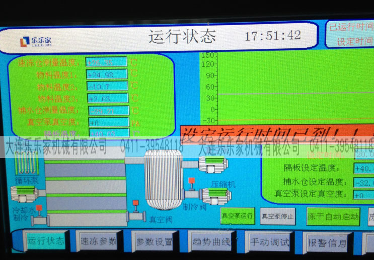 冻干机，低温冻干机，真空冻干机，海参冻干机