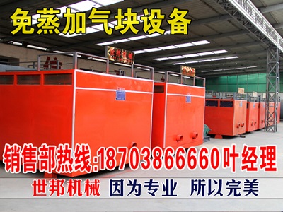 山东免蒸加气块设备,轻质加气块混凝土砌块设备生产厂家 L