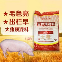 宝积5%大猪中草药抗瘟饲料预混料