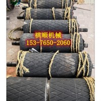 GLD3000给煤机用滚筒 包胶防跑偏滚筒1350