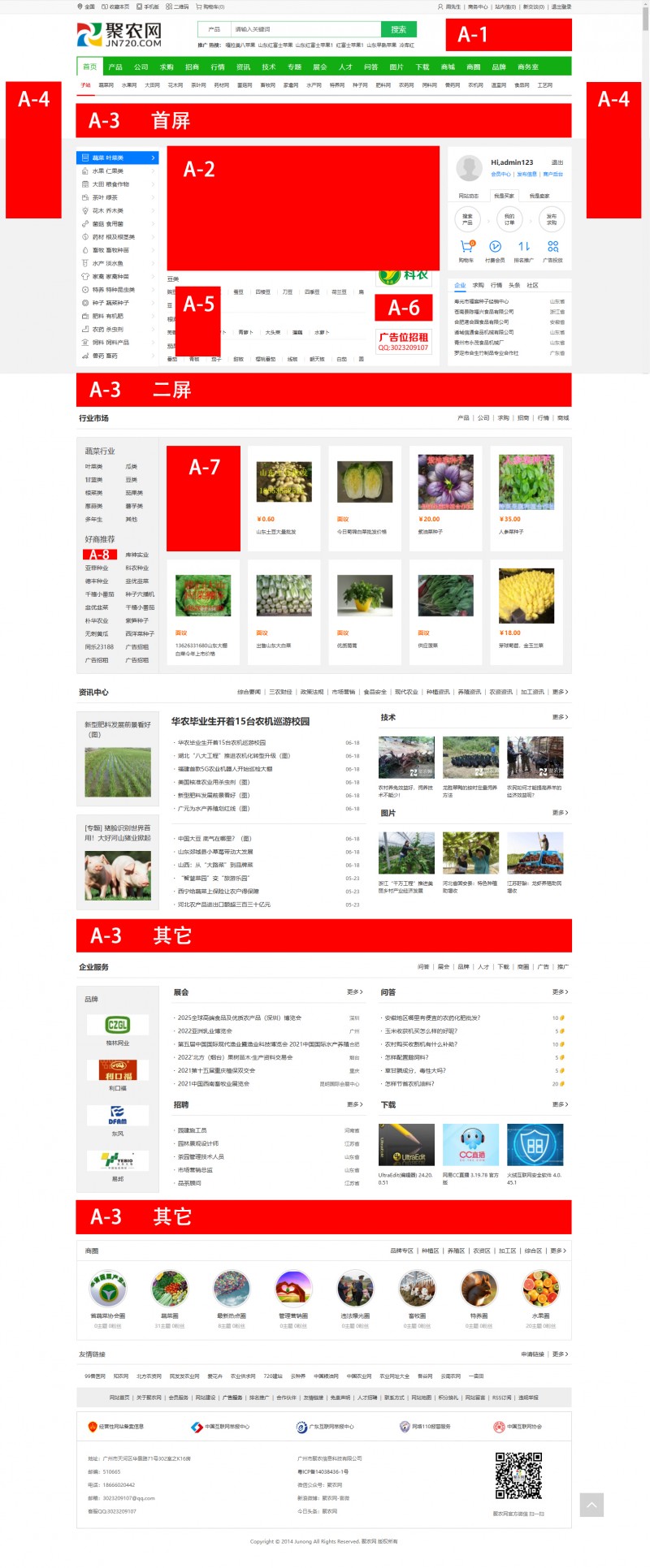 广告位示意图-1